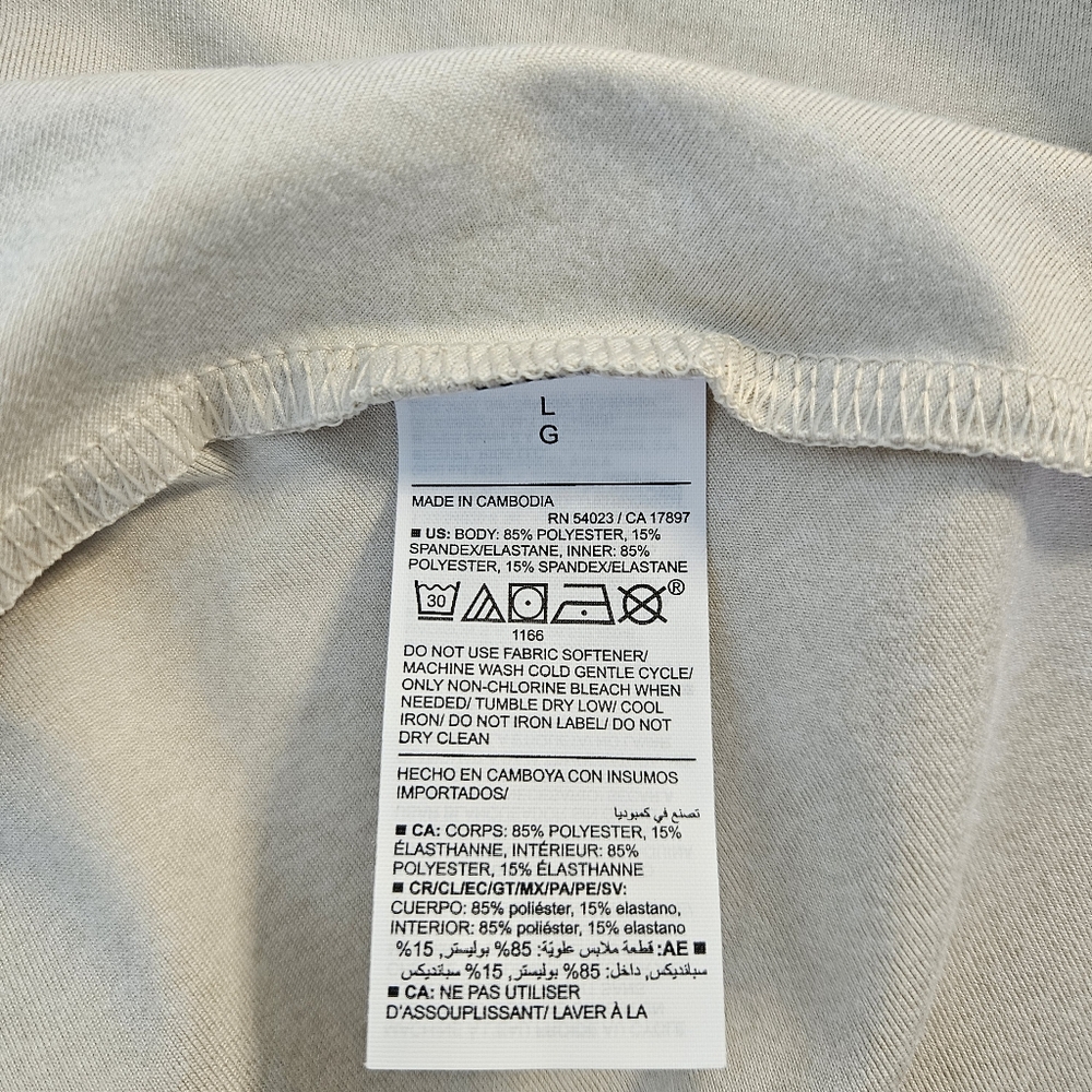 Old Navy Cloud+ Extra High Waisted Skort Cloud Compress Wishbone L - Picture 8 of 12